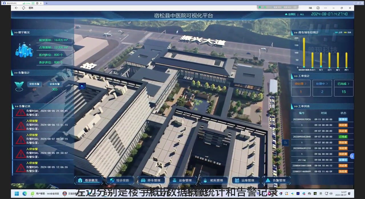 安徽省宿松医院视频画面